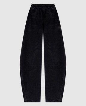 Alexander Wang Чорні джинси з логотипом 4DC4254887