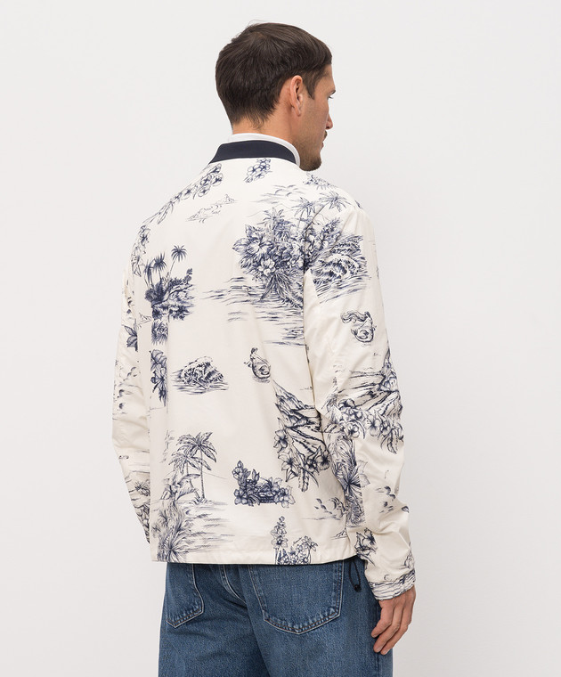 Moncler Двухсторонняя куртка с принтом L10911A00136599GH изображение 5