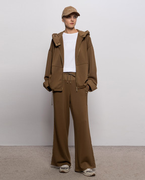 Twinset Біла футболка з фактурним логотипом 262TP2303