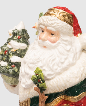 Fitz&Floyd Керамічна статуетка Woodland Holiday Santa 25001