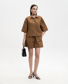 Solotre Коричневые шорты M1AB0062