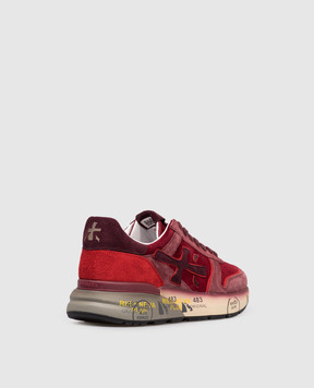 Premiata Красные замшевые кроссовки MICK MICK7862