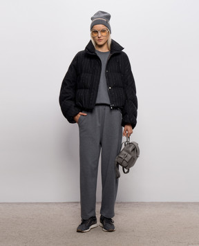 Brunello Cucinelli Серые спортивные штаны MN05NB2X99