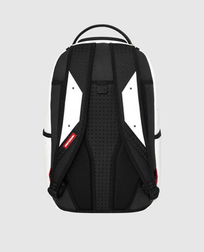 Sprayground Детский белый рюкзак LIQUID CHROMATIC SHARK CENTRAL 910B8427NSZ