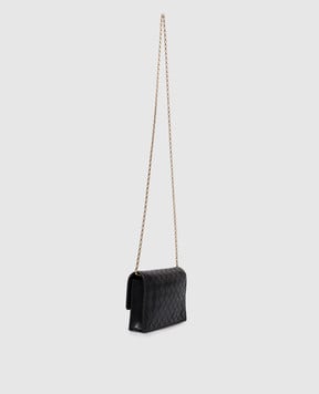 Bottega Veneta Черная кожаная сумка кросс-боди Andiamo 844107VCPP2