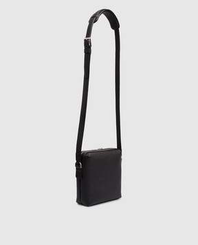 Stefano Ricci Шкіряна сумка чорного кольору з емблемою ND155GTPVD