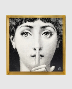 Fornasetti Картина Silenzio C48X334