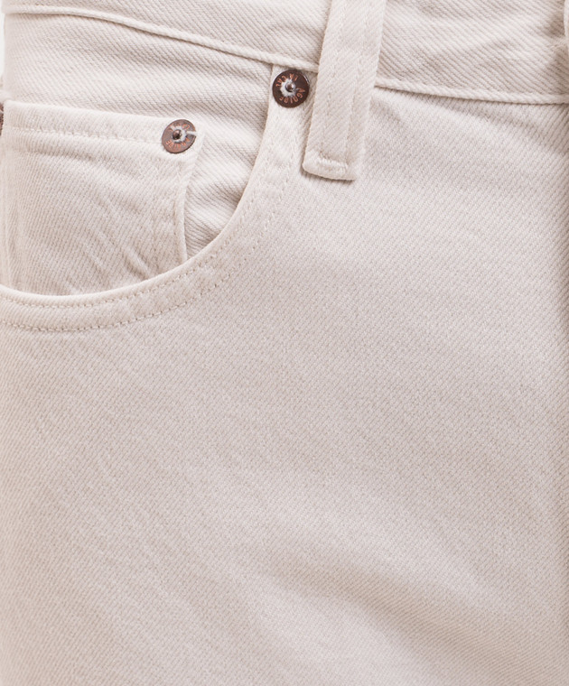 AGOLDE Джинси кльош кольору айворі A2921183 зображення 5