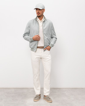 Enrico Mandelli Зелена куртка з вовни 3T501B4531