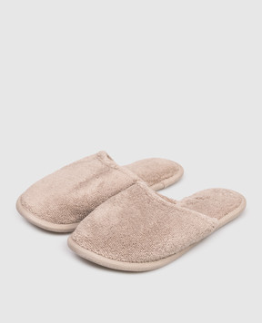 L'Appartement Коричневі махрові капці Chicago CHICAGOSLIPPERS