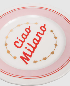 Bitossi Home Фарфоровая тарелка для хлеба Ciao Milan CIA00001