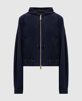 Moncler Синяя спортивная куртка L20938G0001389A66