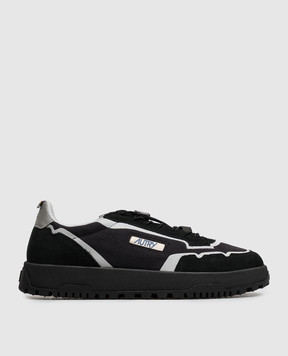 AUTRY Черные комбинированные кроссовки Wildpace LDLMMQ01