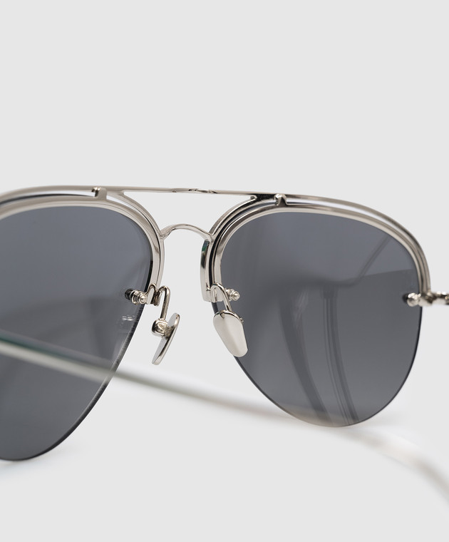 Linda Farrow очки с зеркальным эффектом LFL543C2SUN изображение 4