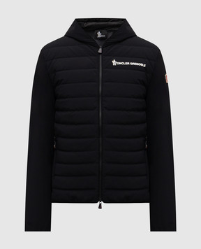 Moncler Grenoble Черная ветровка с логотипом K20978G0003289ALV