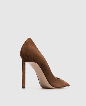 Tom Ford Коричневые замшевые туфли W3802LGO038P
