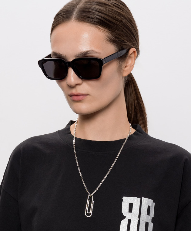 Off-White цепочка с подвеской Paperclip OWOB146S26MET001 изображение 2