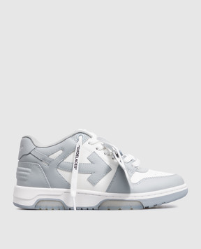 Off-White Шкіряні кросівки Out Of Office з принтом логотипа W259C9L006