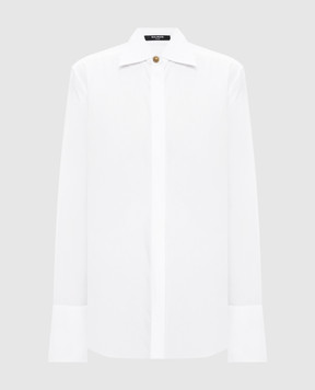 Balmain Белая рубашка HF1HS495CG72