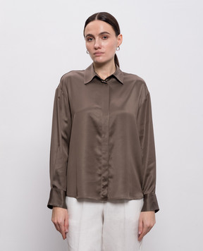 Peserico Коричнева блуза A06189H06638