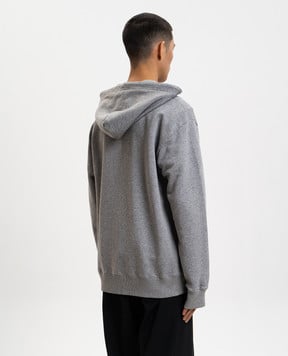 Maison Margiela MM6 Сіра спортивна куртка з нашивками SH0HG0007M25025