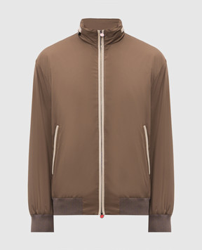 Kiton Коричнева куртка UW2314V0822H