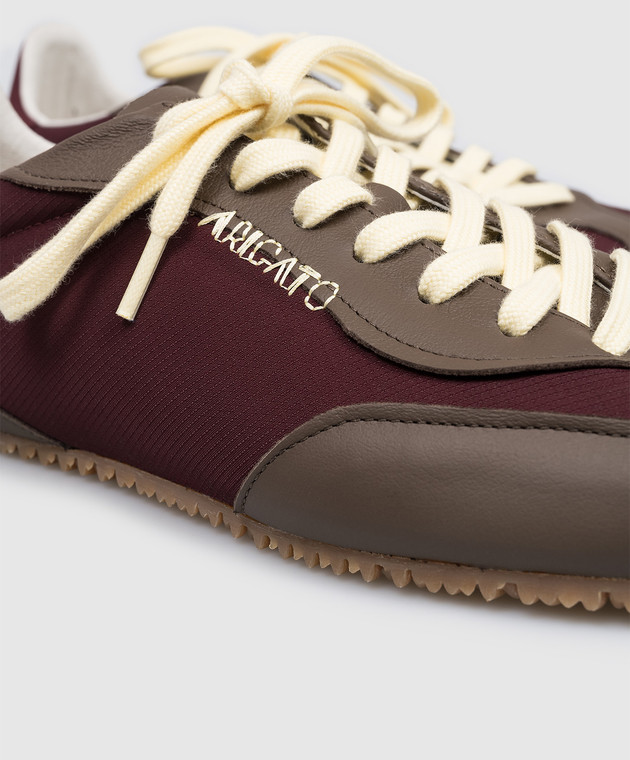 Axel Arigato Бордові комбіновані кросівки Daze Runner F3617002 зображення 5