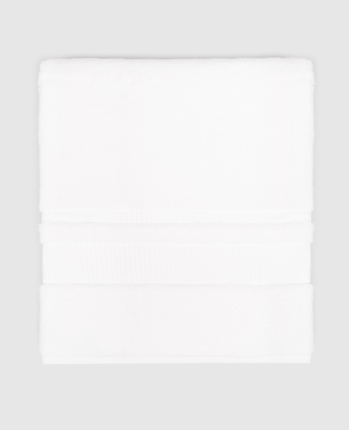 Белое махровое полотенце для ванной PERA