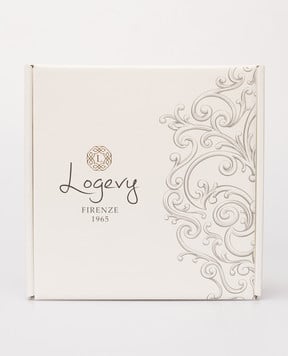 Logevy Біла брендована подарункова коробка LOG0317NEWBOXREGALO