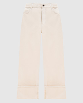 Max Mara Weekend Бежевые джинсы GESTO с отворотами WKDGESTO