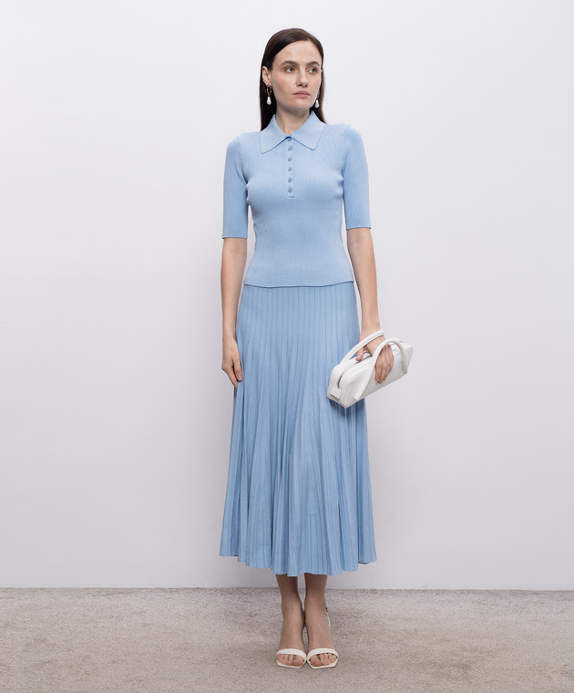 Simkhai Голубая юбка Margoux 2263048K изображение 2