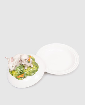 Au Bain Marie Тарелка для супа с крышкой White Rabbits ABMBAACC9B