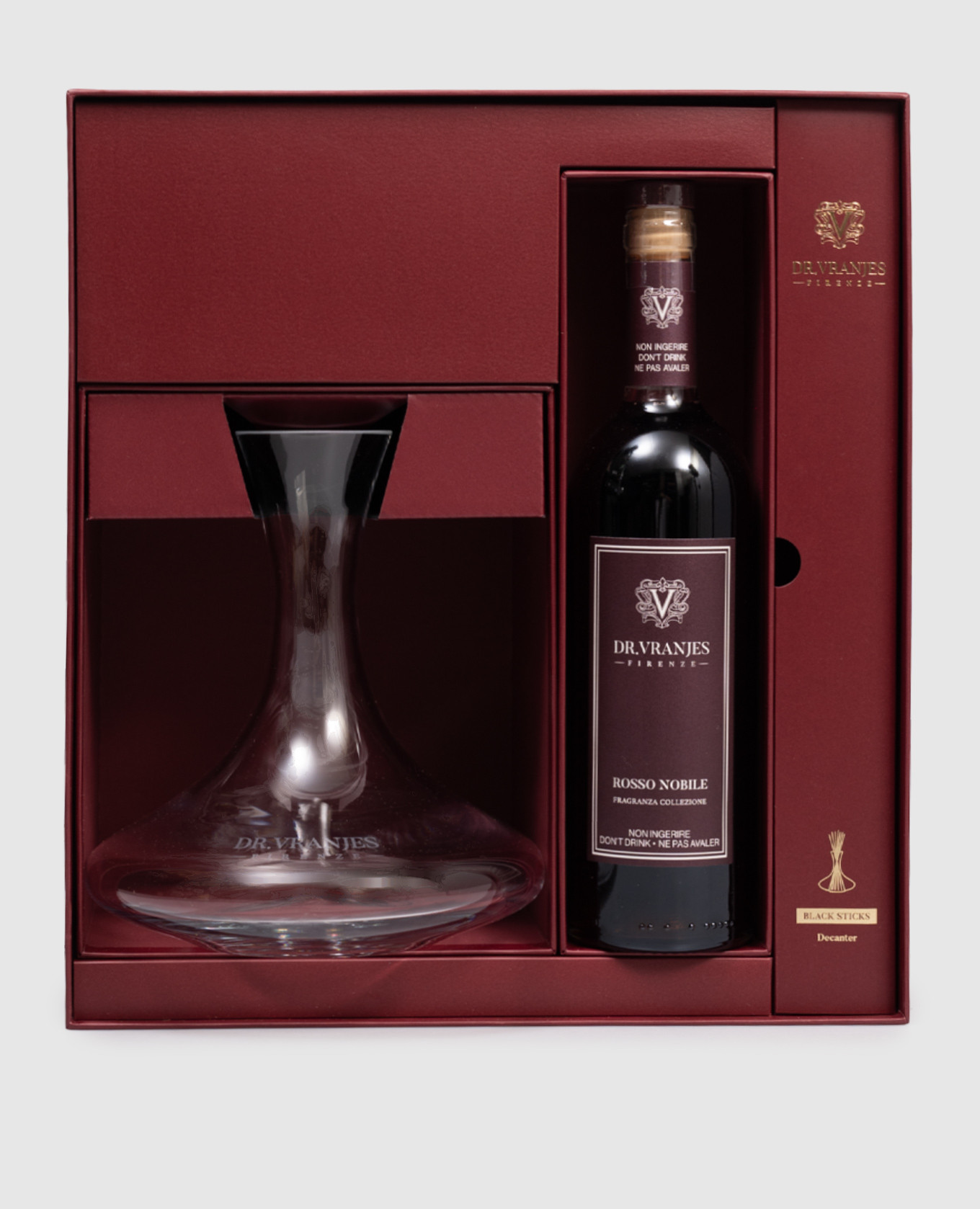 

Набор из диффузора и наполнителя Rosso Nobile, Коричневый, Ароматы для дома