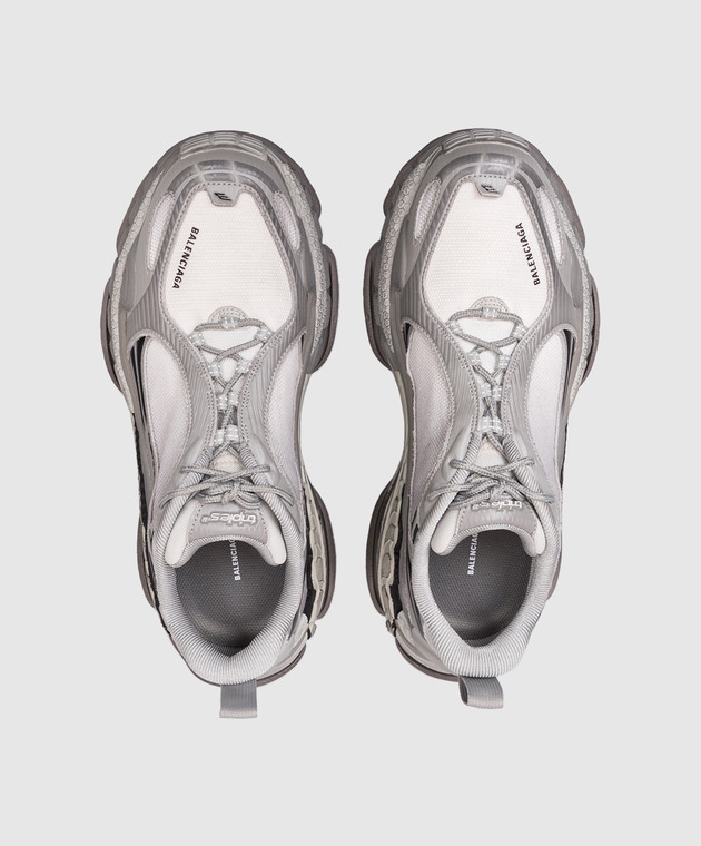Balenciaga Сірі кросівки Triple S.2 з ефектом градієнта 865849WTR2G зображення 4