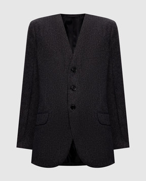 Jil Sander Сірий жакет з вовни J02BN0261J40333