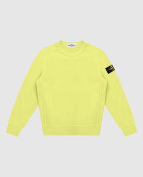 Stone Island Дитячий зелений світшот з логотипом L1S166100005S004068
