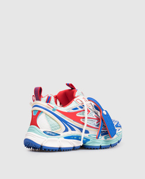 Off-White Синие кроссовки Be Right Back OWIA289S26FAB004