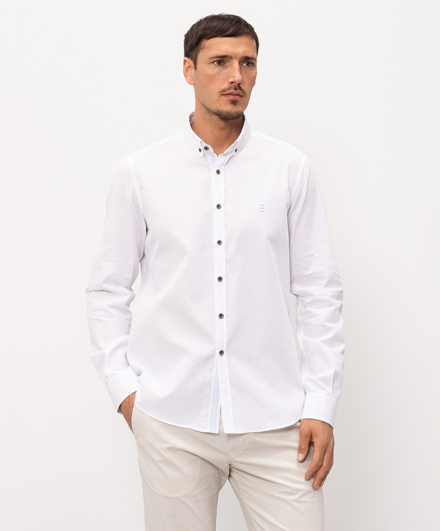 Florentino Белая рубашка 126744614800 изображение 3