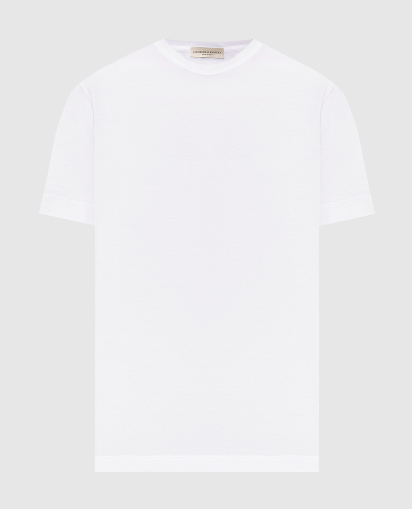 Белая футболка из хлопка