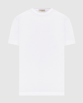 Cashmere&Whiskey Біла футболка з бавовни 51502