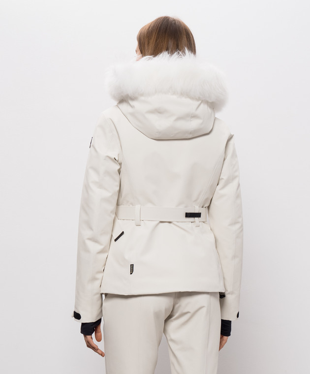 Moncler Grenoble Гірськолижна куртка Laplance GORE-TEX кольору айворі L20981A00020597MO зображення 4