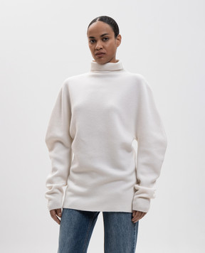 Magda Butrym Светр кольору айворі з вовни KNITWEAR25SWAETE262726