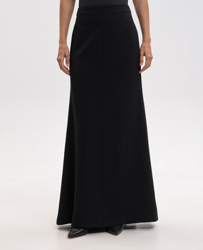 Jil Sander Черная юбка из шерсти J02MA0415J40356