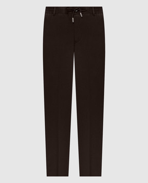 MooRER Коричневые брюки ADAMSON ADAMSONJ