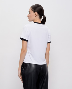 Versace Біла футболка з логотипом 10226561A16685