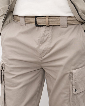 C.P. Company Бежевий ремінь з плетінням MAC304A110697M