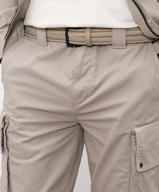 C.P. Company Бежевый ремень с плетением MAC304A110697M изображение 2