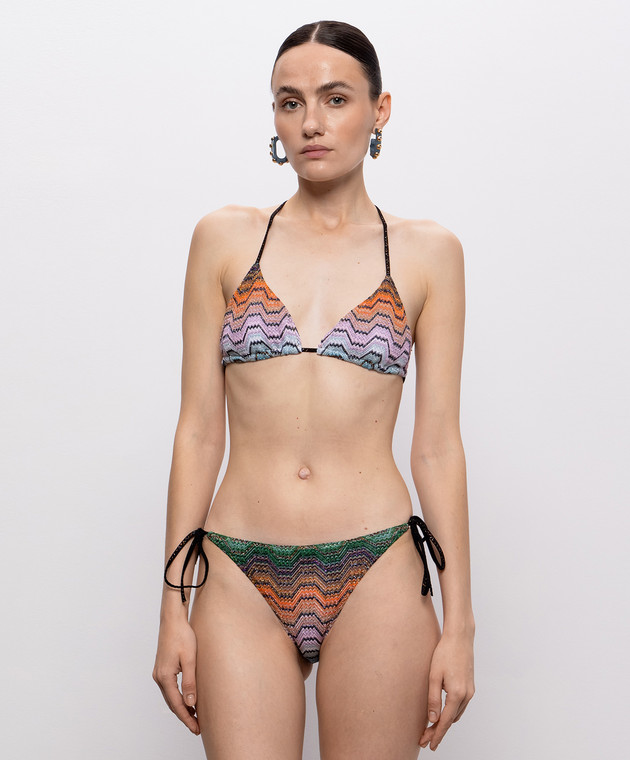 Missoni Купальник у геометричний візерунок з люрексом MC22SP00BR015D зображення 3