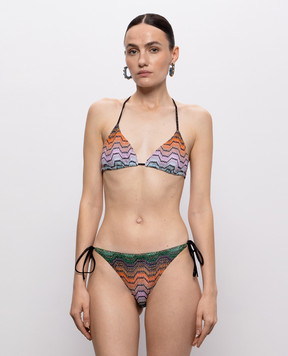 Missoni Купальник у геометричний візерунок з люрексом MC22SP00BR015D