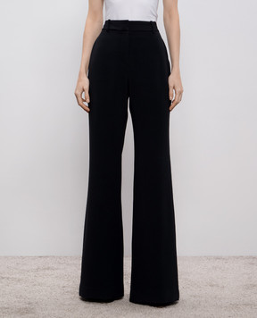 Ermanno Scervino Черные брюки клеш D476P729ILM